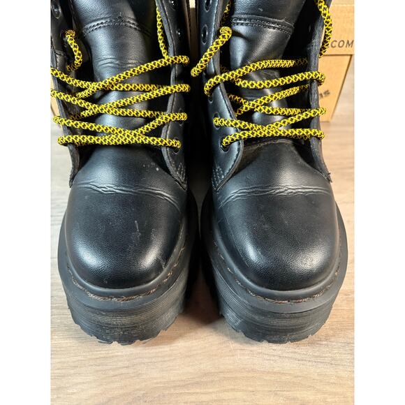 Dr Martens Vegan Jadon Max US Men\'s 5 Women\'s 6 EU 37 Black Oxford- light Try On